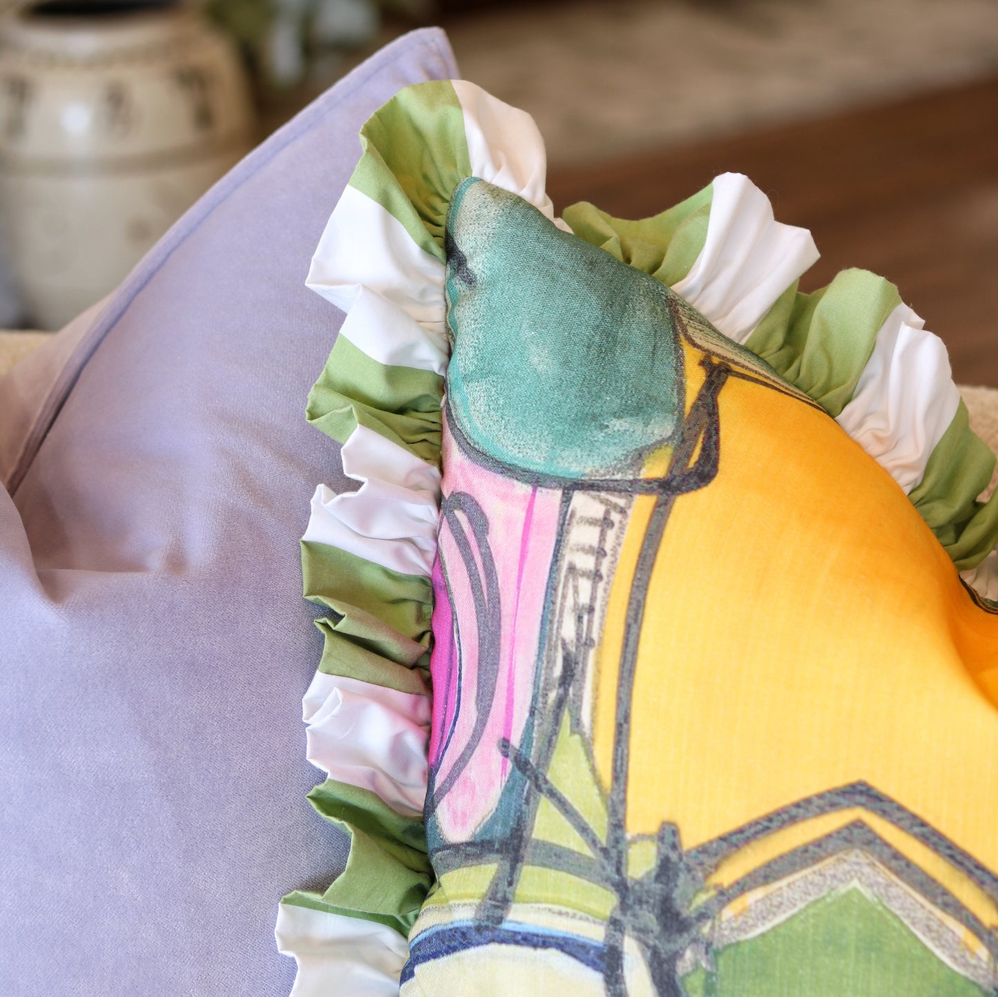 24" Balloon Thief Pillow
