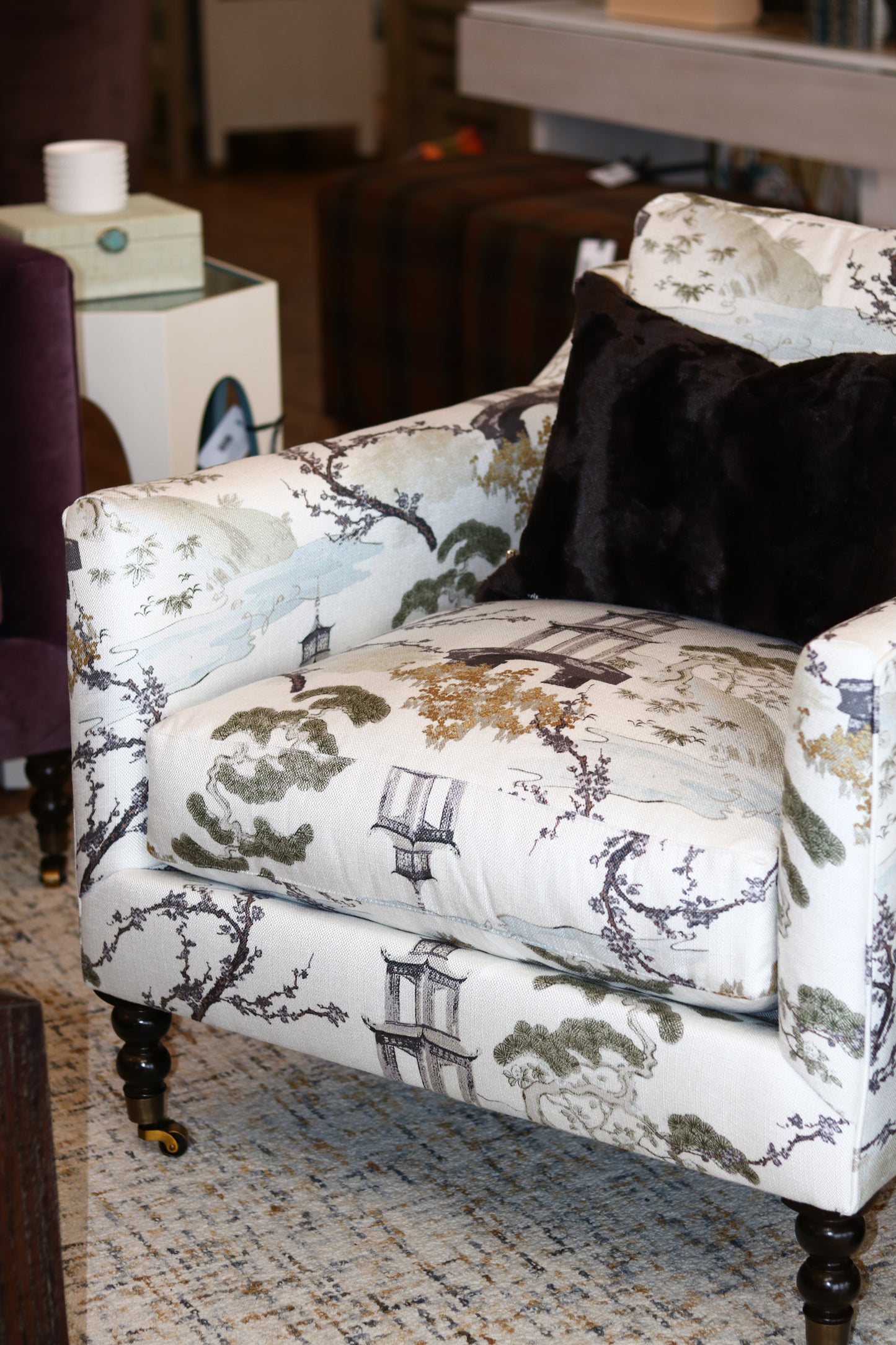 Madeline Chair on Casters