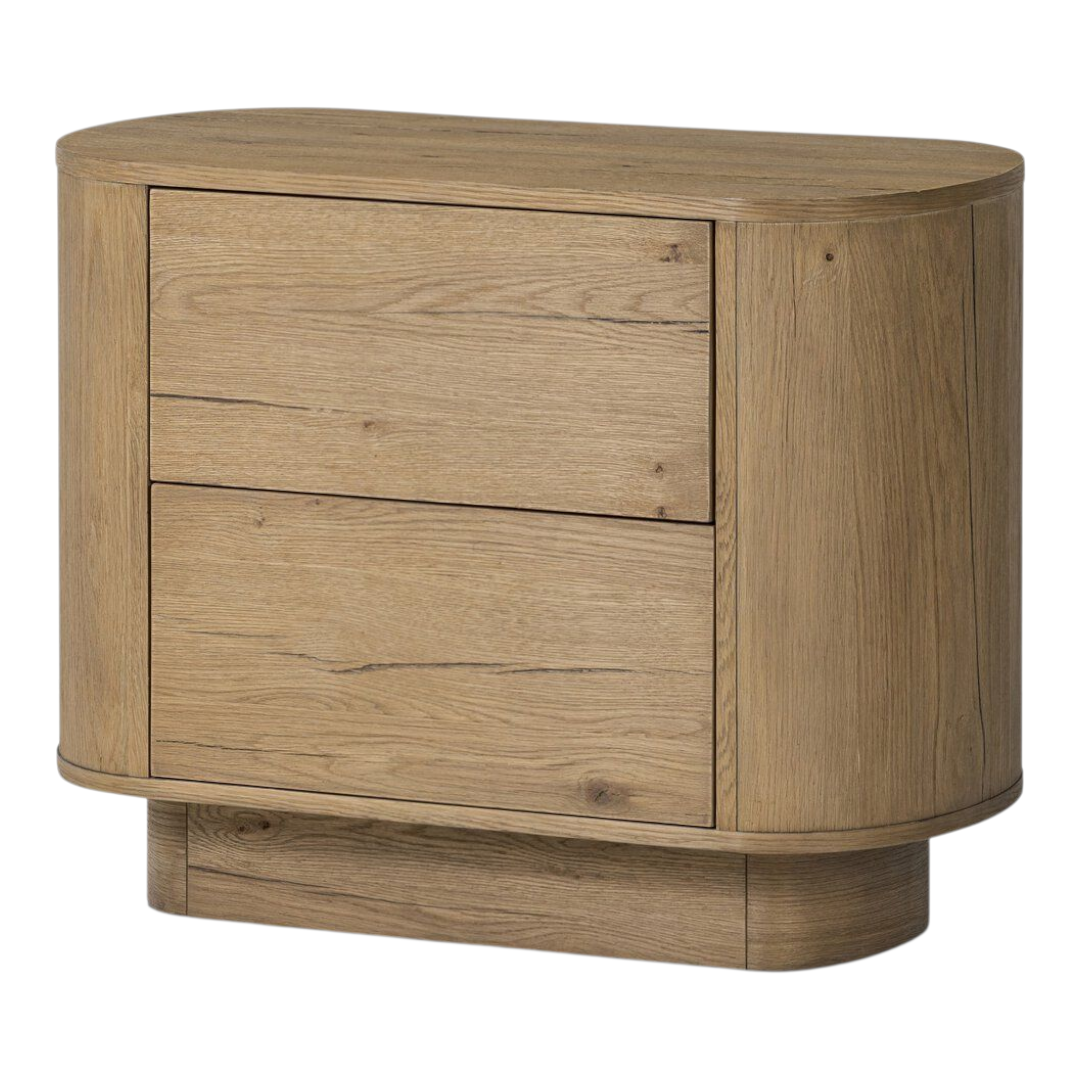 Paden Worn Oak Nightstand