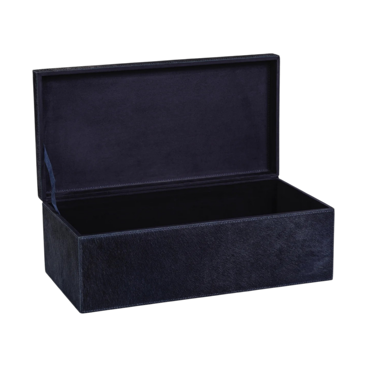 Corviglia Hair On Hide Leather Box