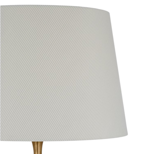 Romero Medium Floor Lamp with Schumacher Shade