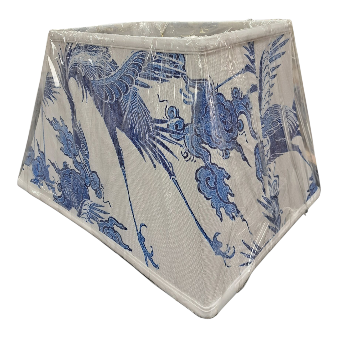 Empire Sadako Cyan Rectangle Lamp Shade