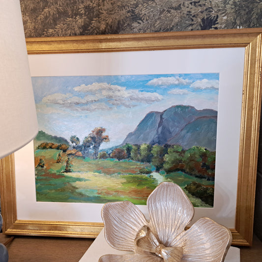 "Tiny Geese" by Painting by John Hegstrom