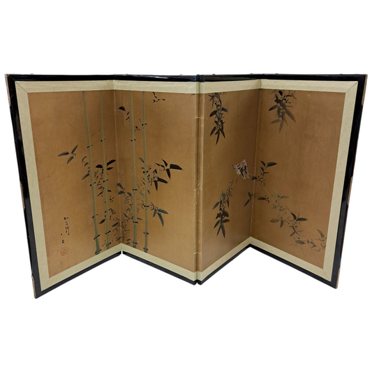 Large Antique Asian Screen