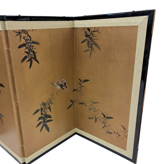 Large Antique Asian Screen