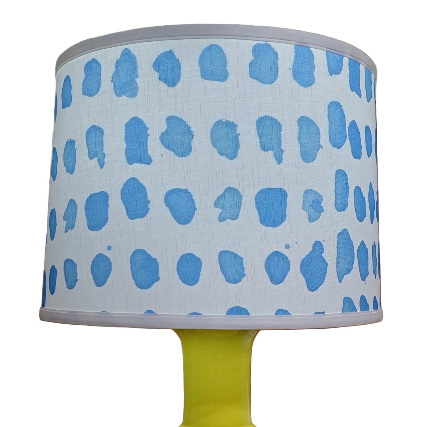 Blue Dots Empire Lamp Shade
