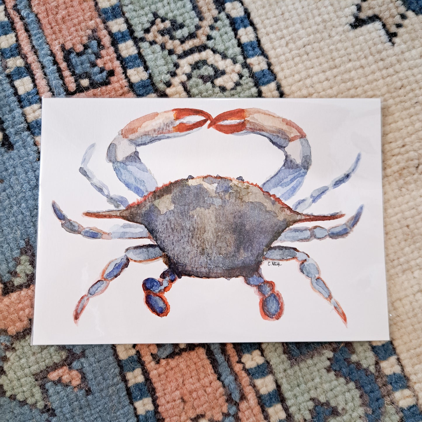 "Blue Crab" Painting by Chandler Neal