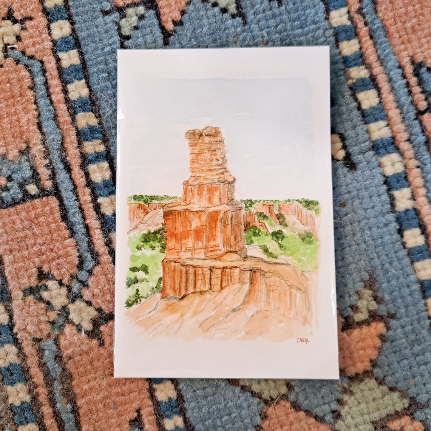 "Canyon Lighthouse" Painting by Chandler Neal