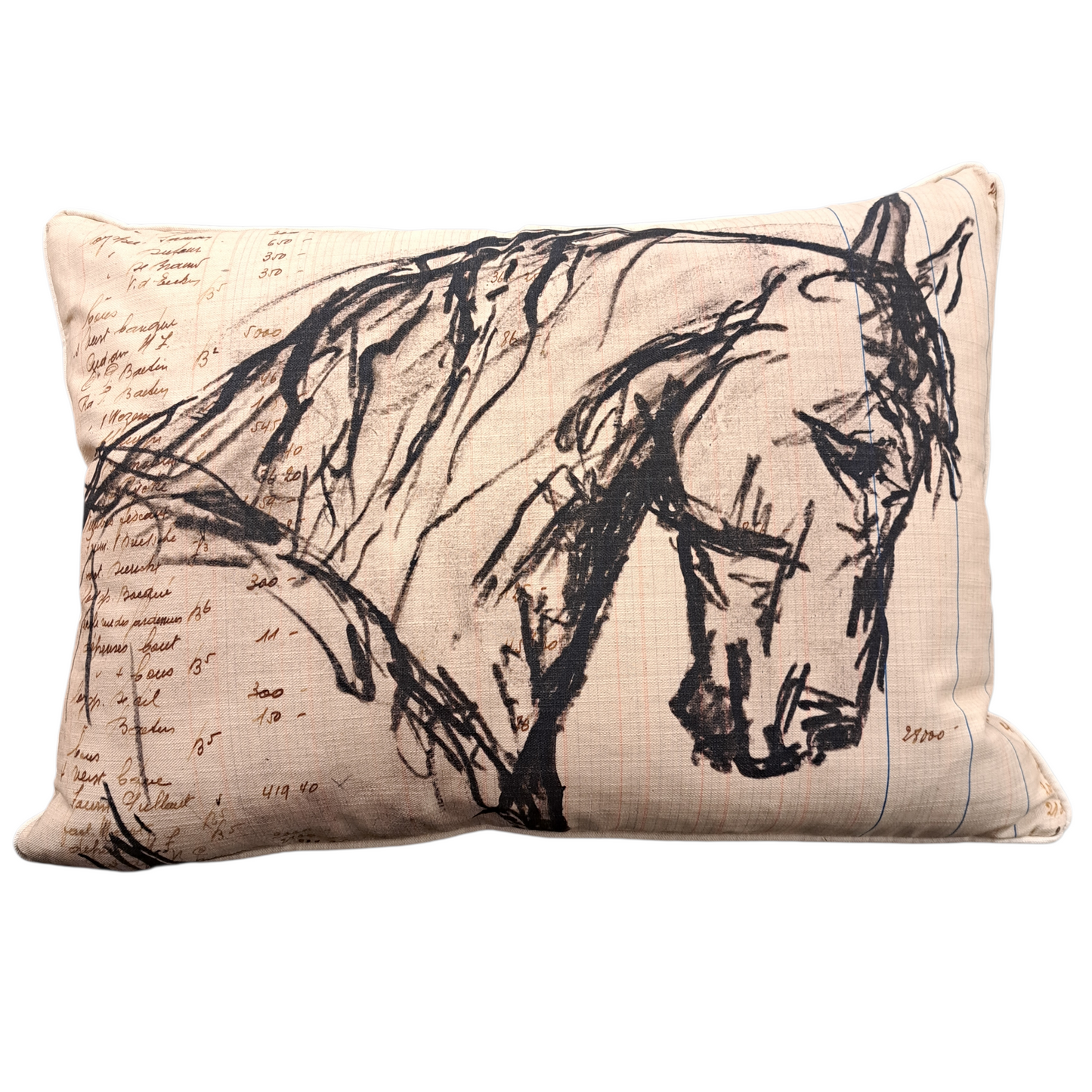 Kelly O'Neal Original Horse Pillow - 17" x 24"