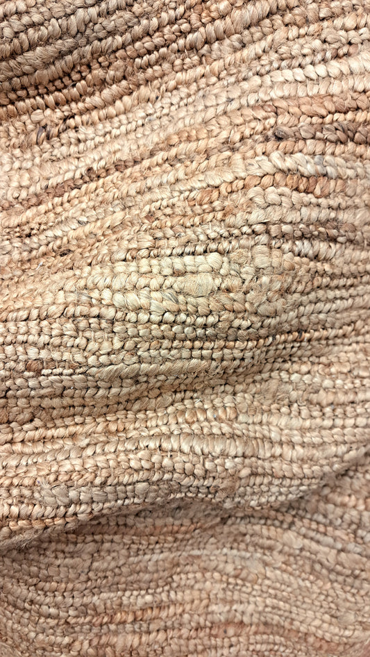 9' x 12' Soumak Jute Rug in Natural