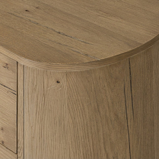 Paden Worn Oak Nightstand