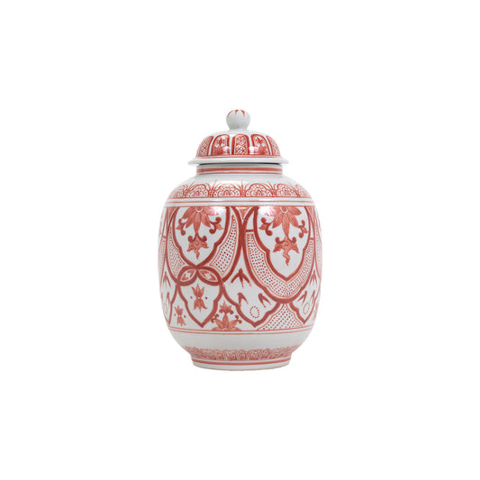Red Cinnimon Egg Urn