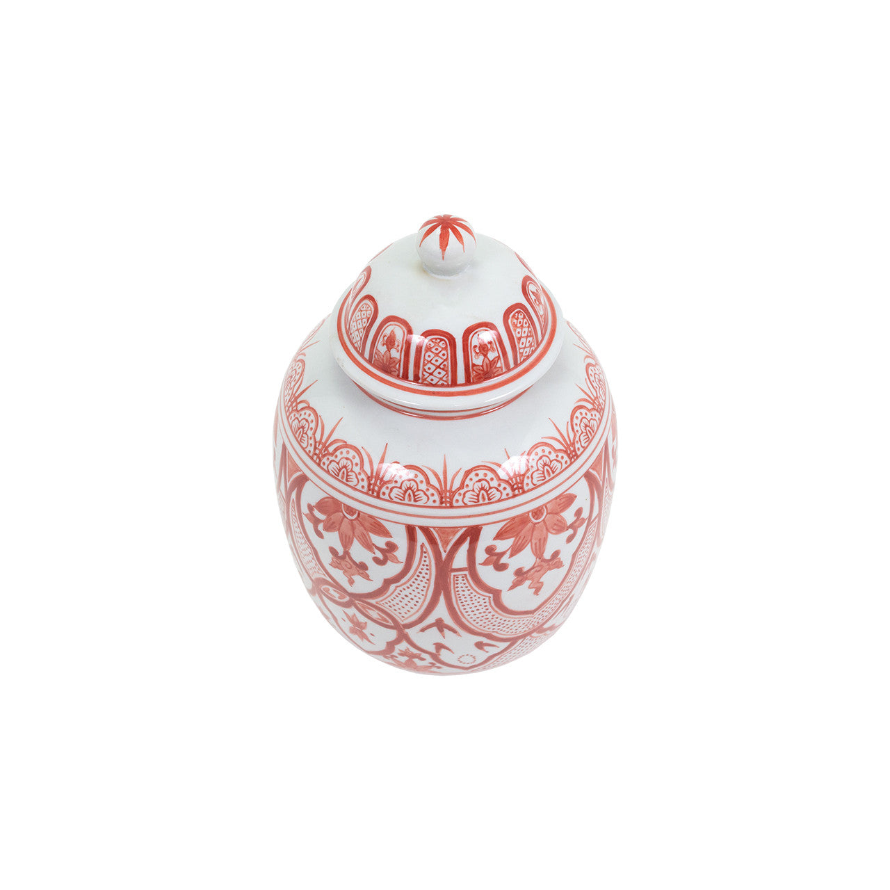 Red Cinnimon Egg Urn