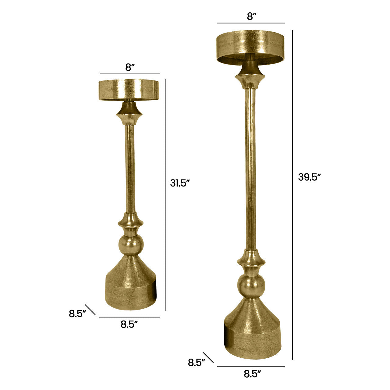 Oversized Candle Holders
