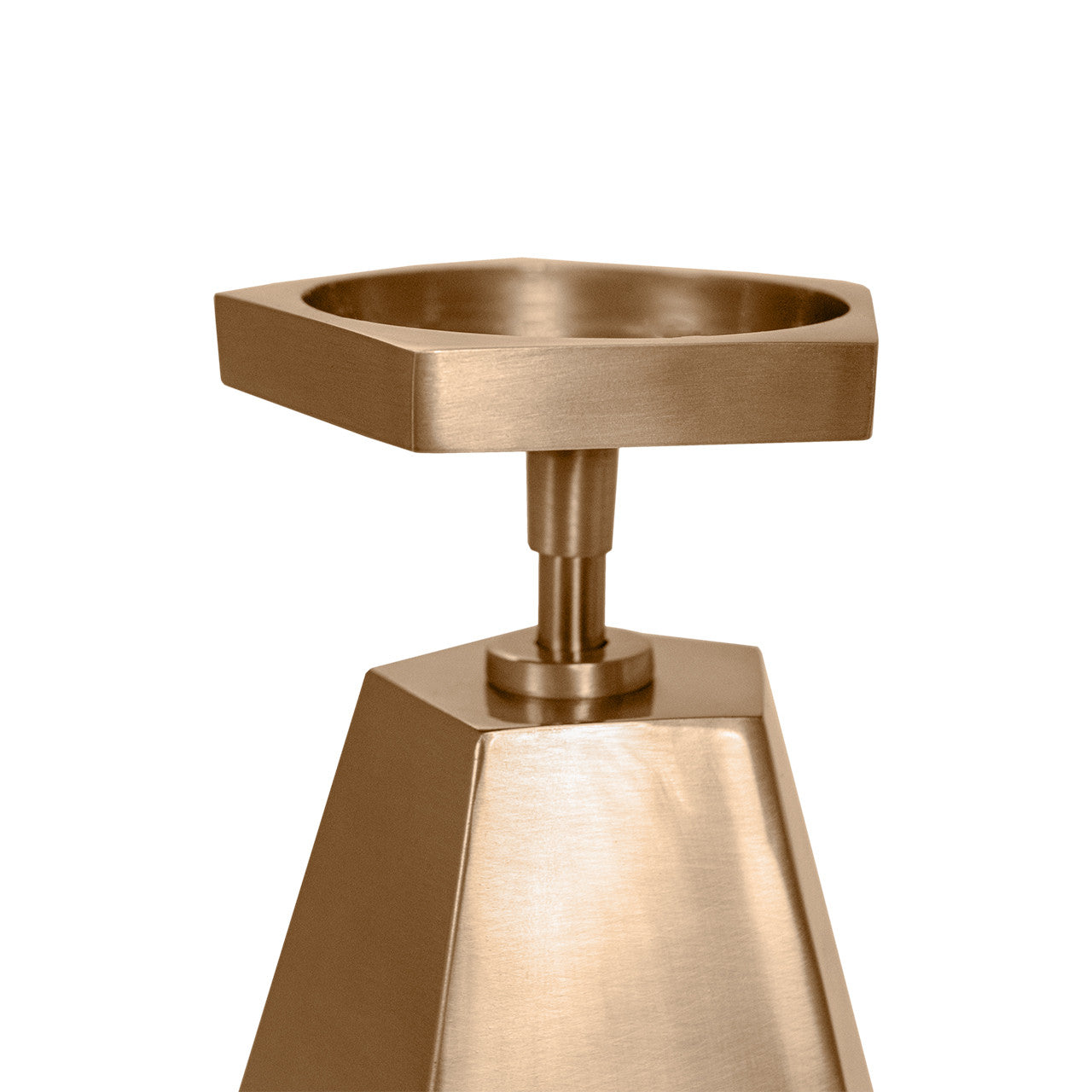 Gold Iron Candleholder
