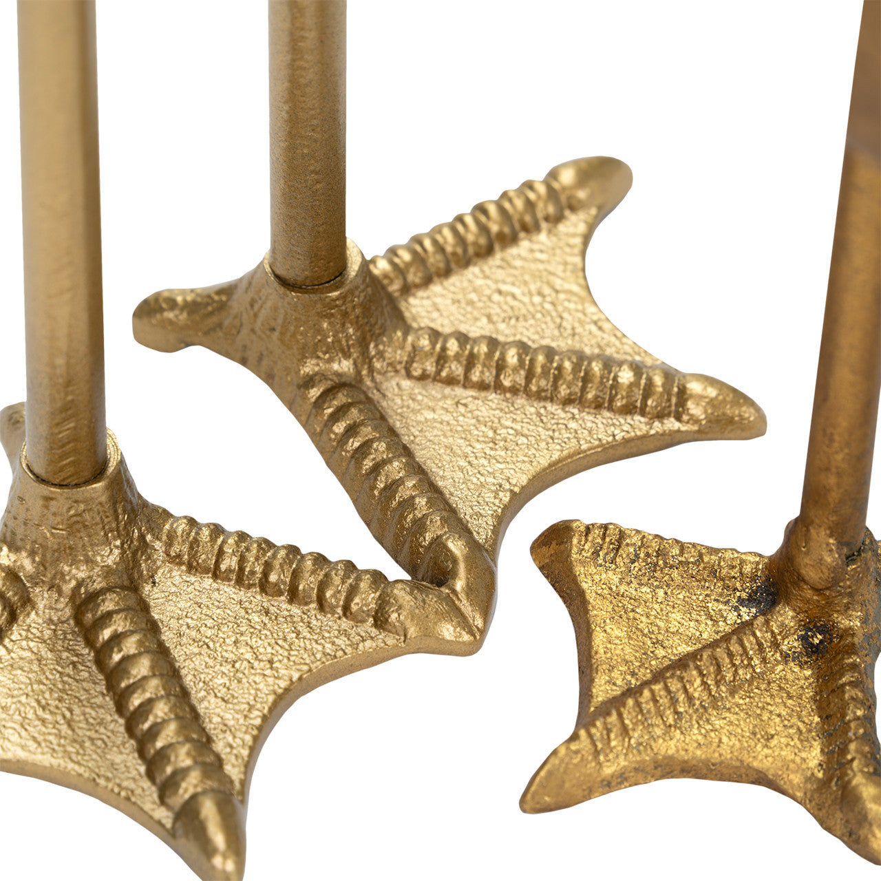 Legs Gold Egg Sculpture