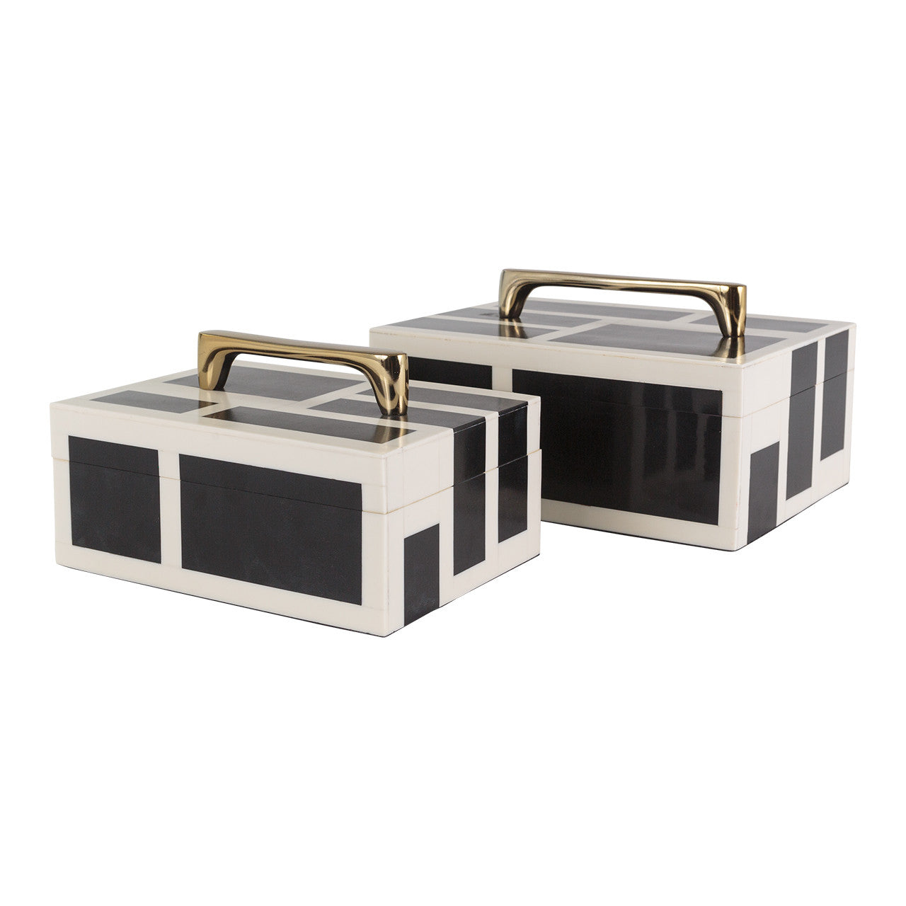 Black & White Resin Box