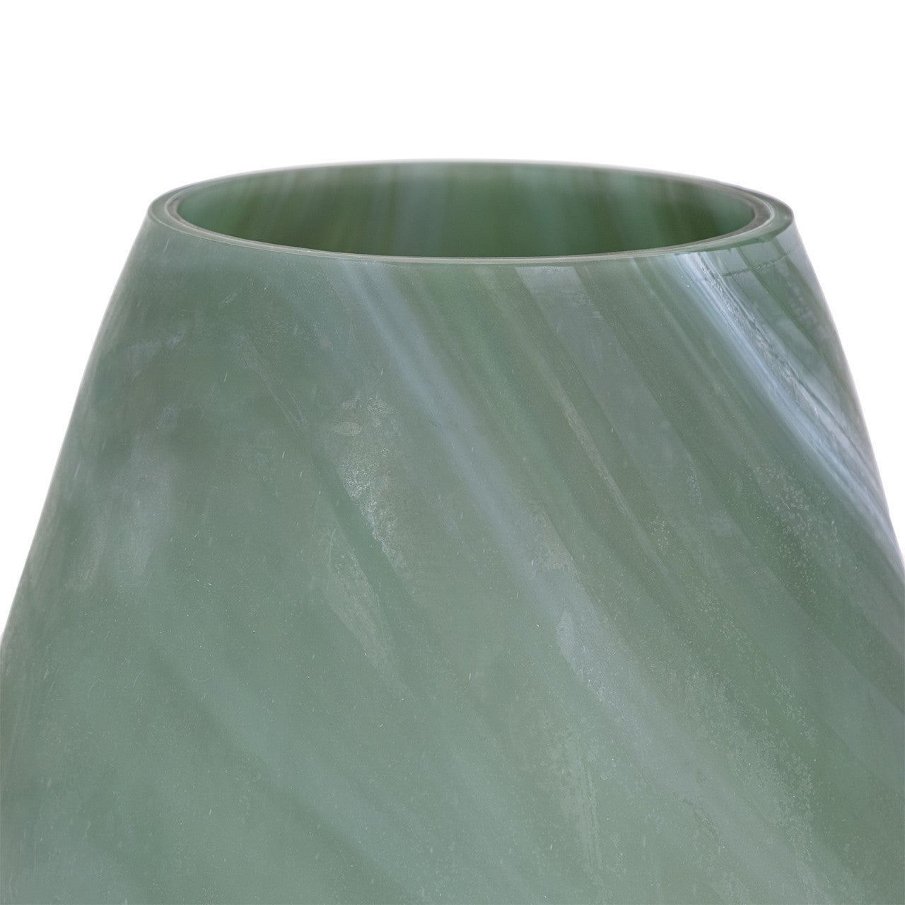 Illidan Green Glass Vase