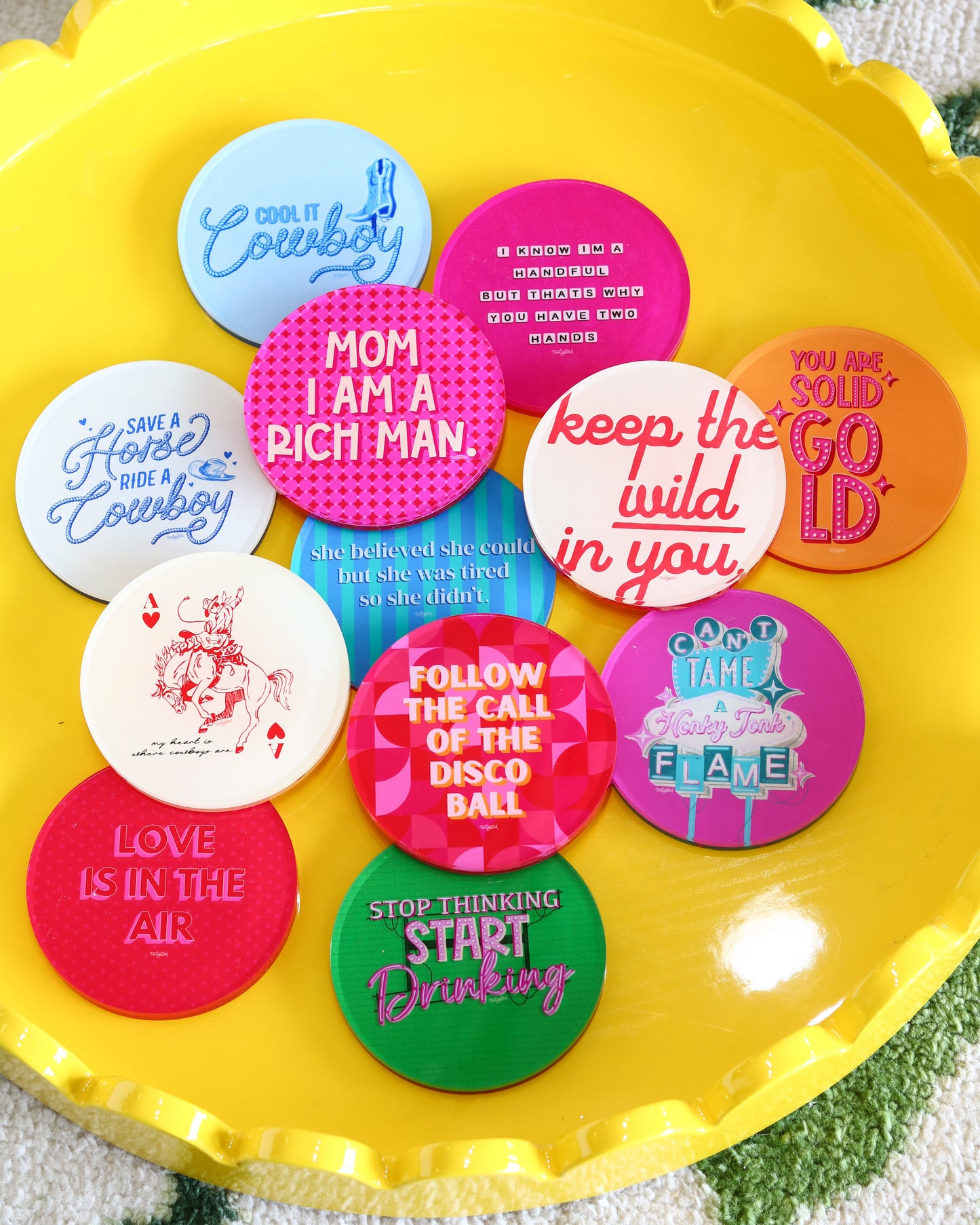 Custom Acrylic Coaster