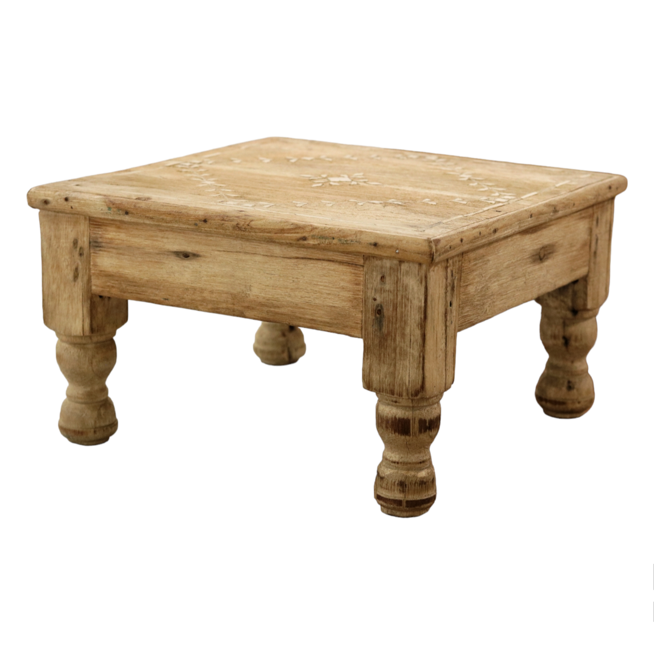 Antique Bone Inlay Riser