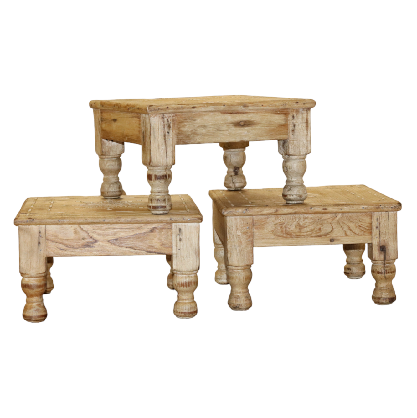 Antique Bone Inlay Riser