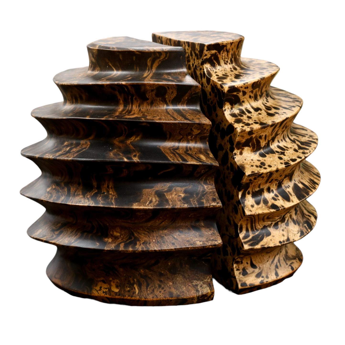Mango Wood Bookend Set