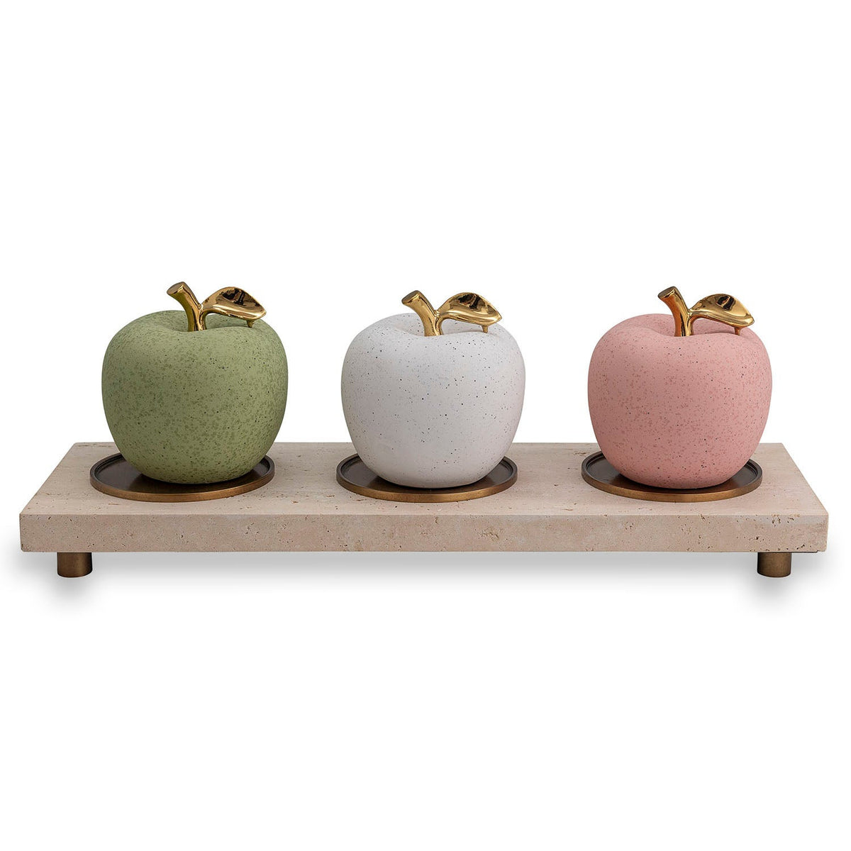 Macaroons Porcelain Apples