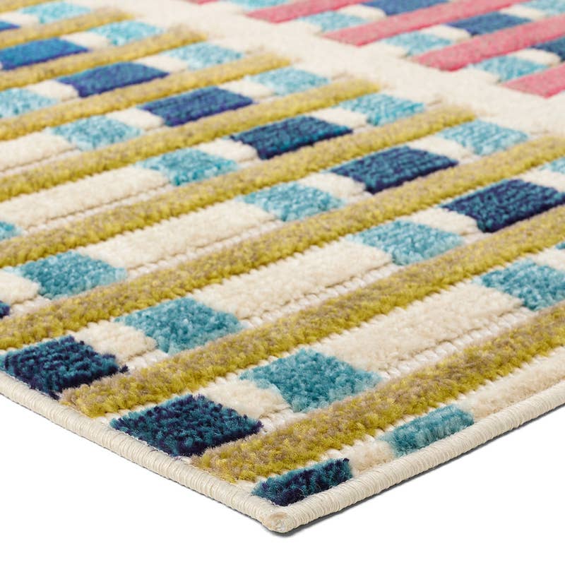 5' x 7' Alina Cream Indoor/Outdoor Rug