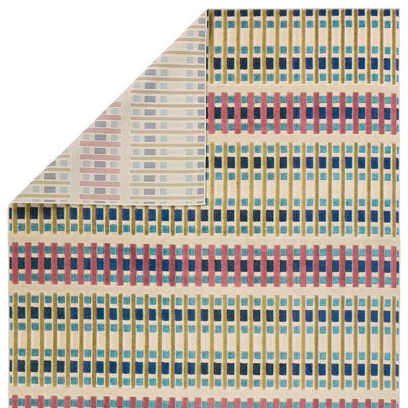 5' x 7' Alina Cream Indoor/Outdoor Rug