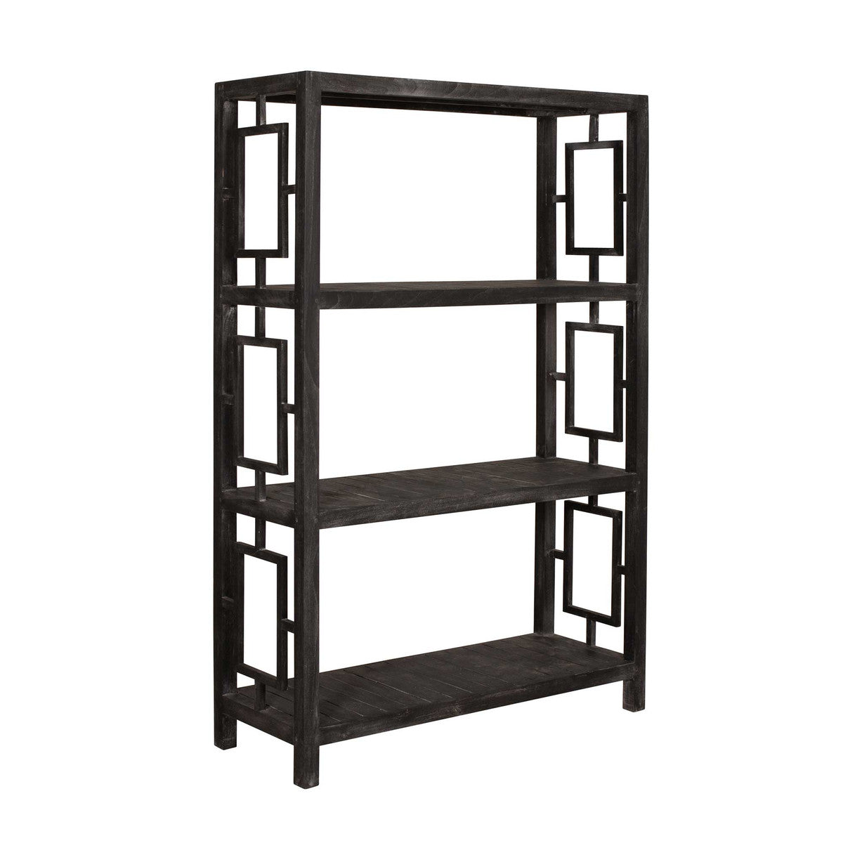Black Wash Tall Shelving
