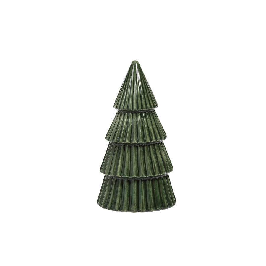 Glazed Winter Green Holiday Tree
