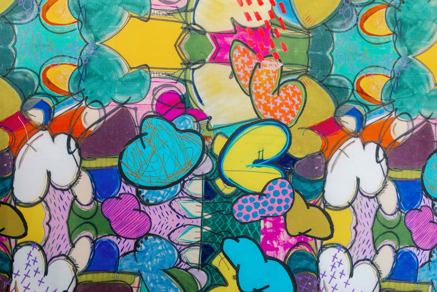 Balloon Thief Fabric