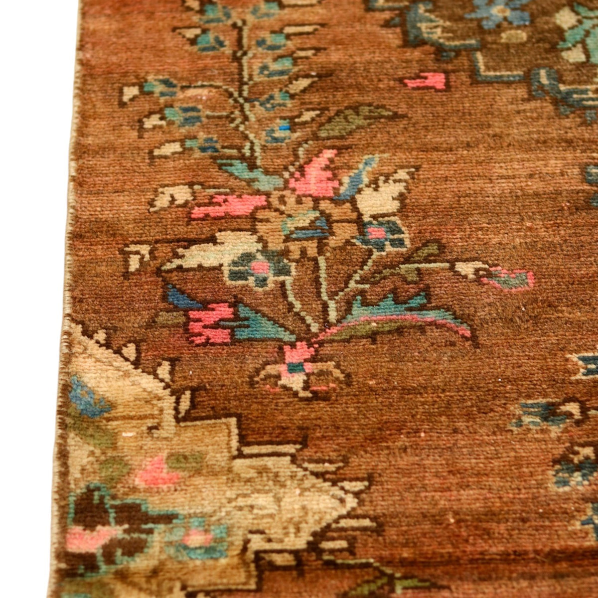 2'9" x 8'6" Orange Angora Oushak Runner