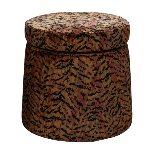 Tiger Swivel Stool