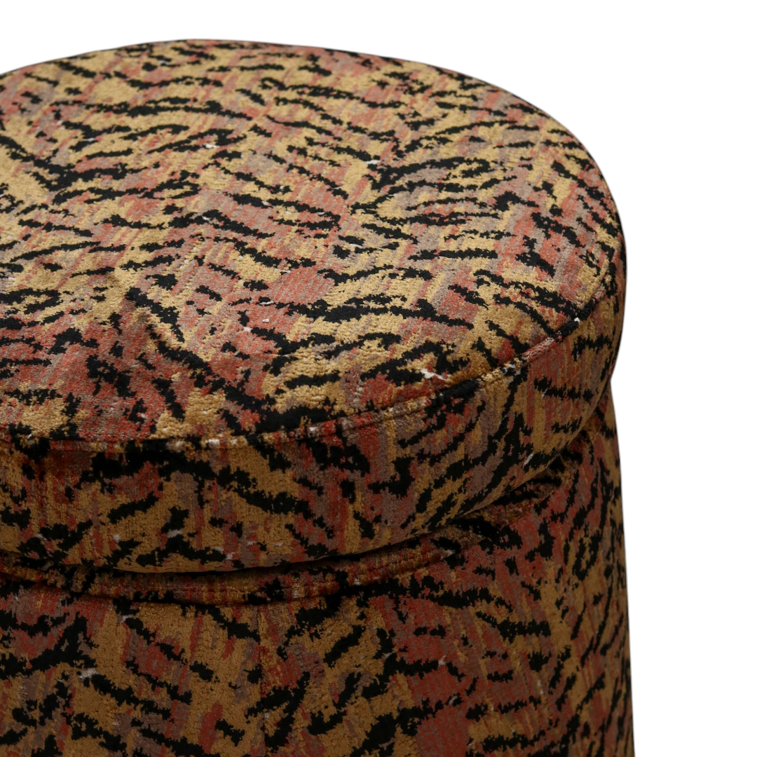 Tiger Swivel Stool