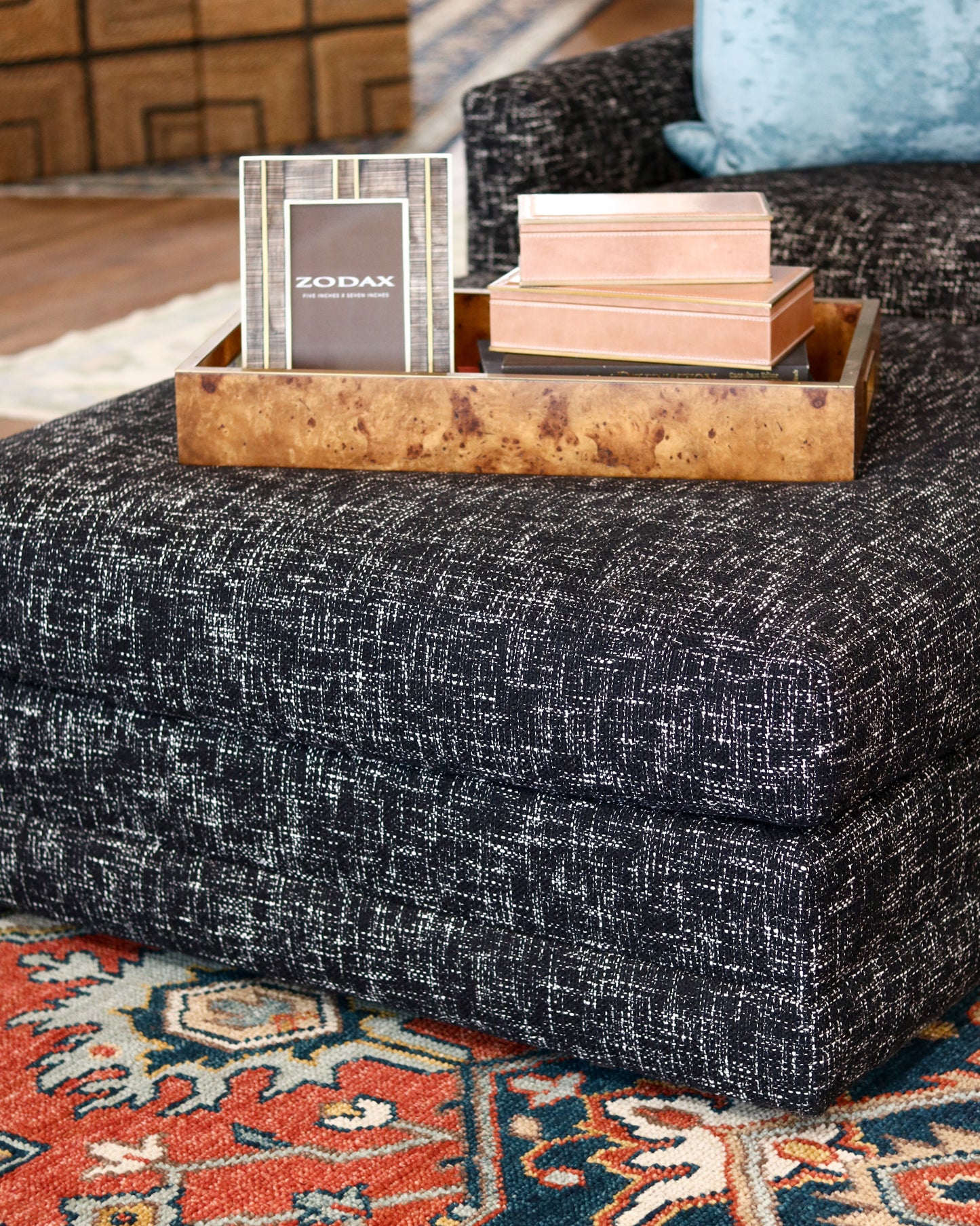 Black & White 3-Piece Sectional