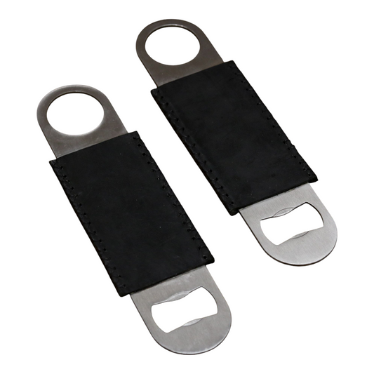 Hand-Stitched Leather Bottle Opener