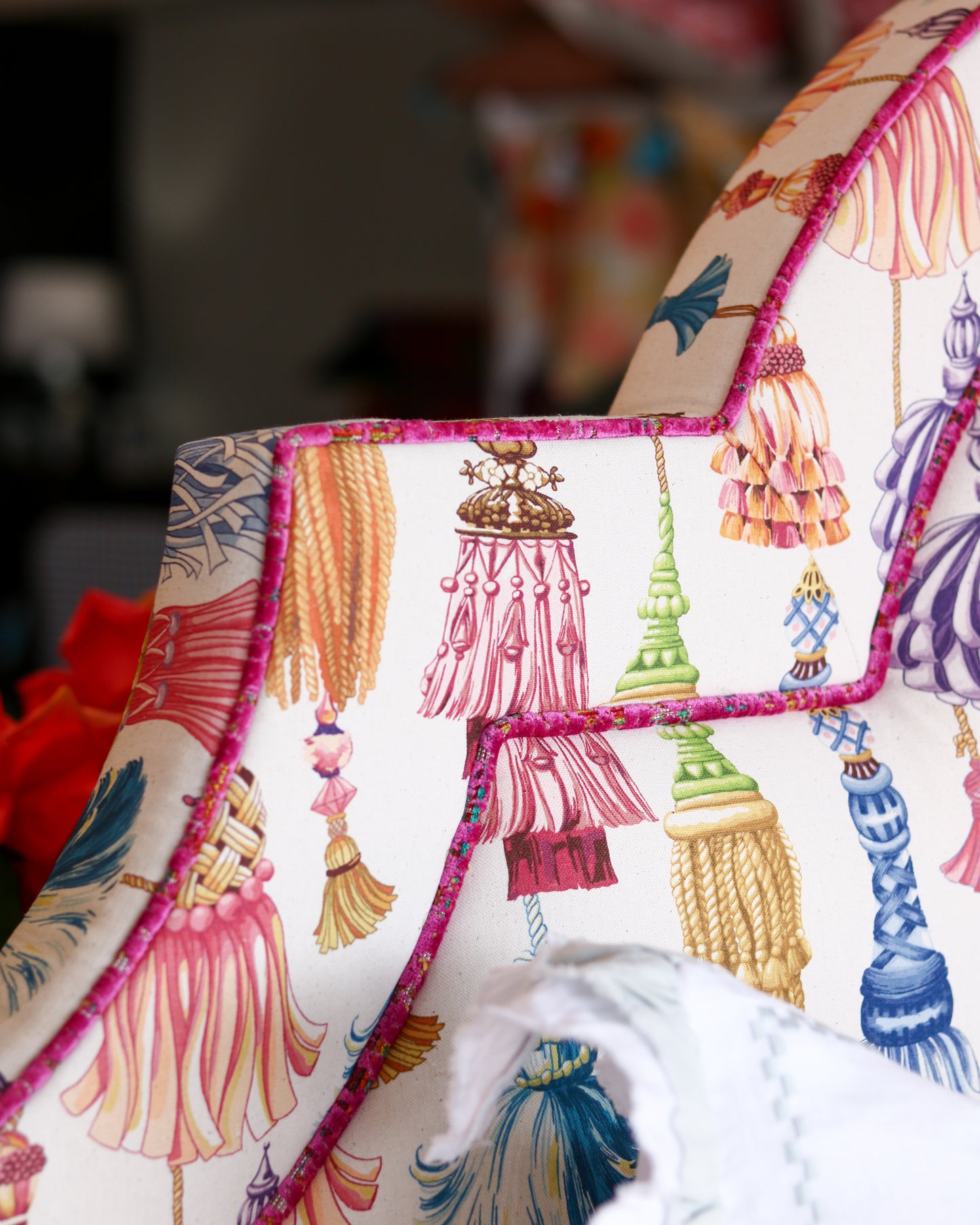 Queen Tassel Bed