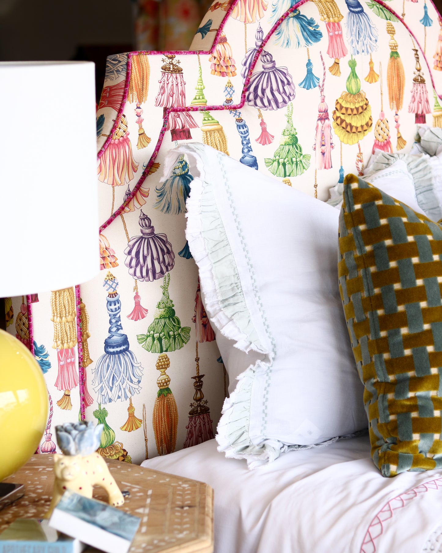 Queen Tassel Bed
