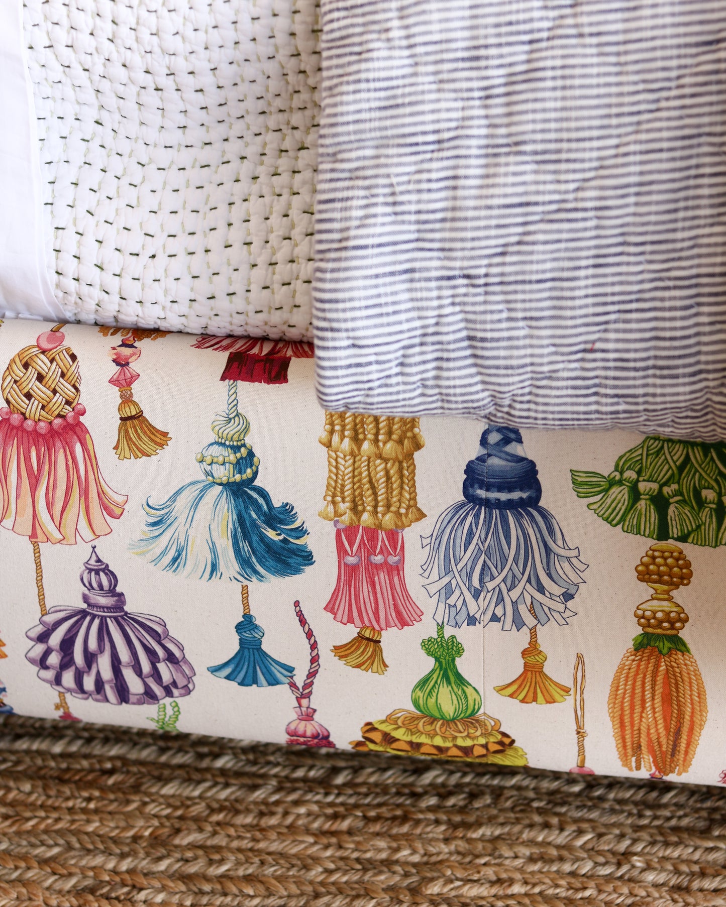 Queen Tassel Bed