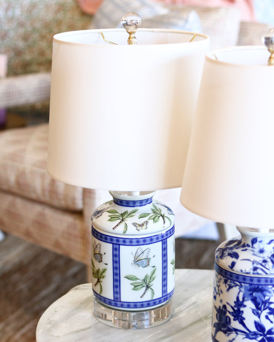 Porcelain Butterfly Table Lamp