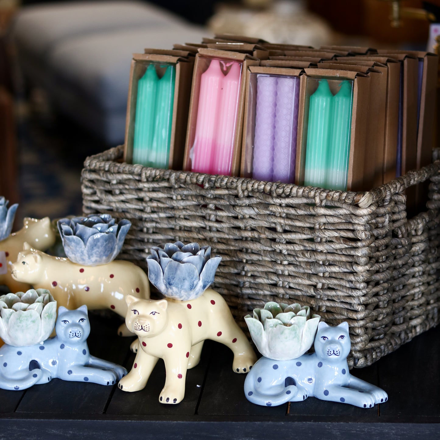 Honeycomb Taper Candles