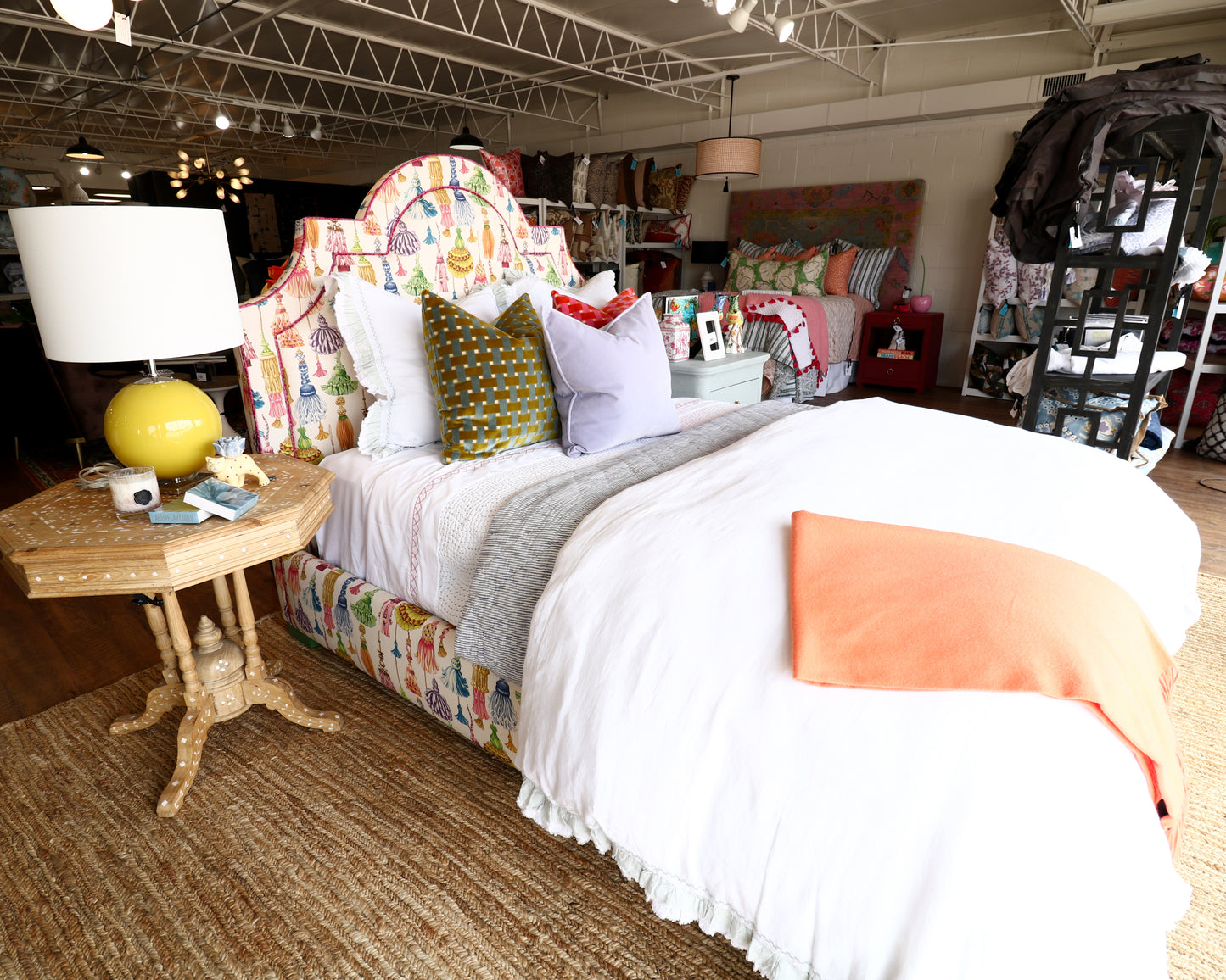 Queen Tassel Bed