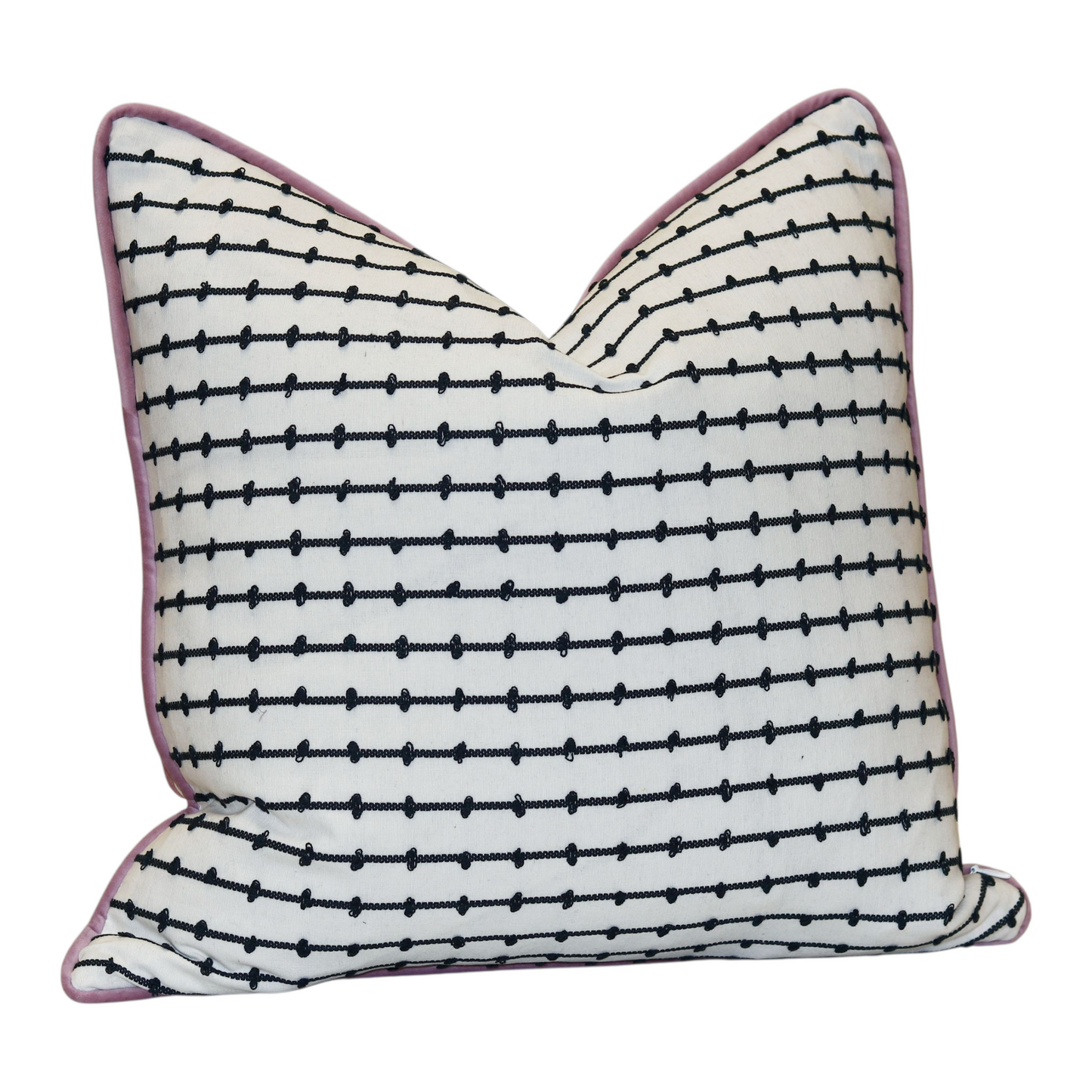 22" Lilac Flower Pillow