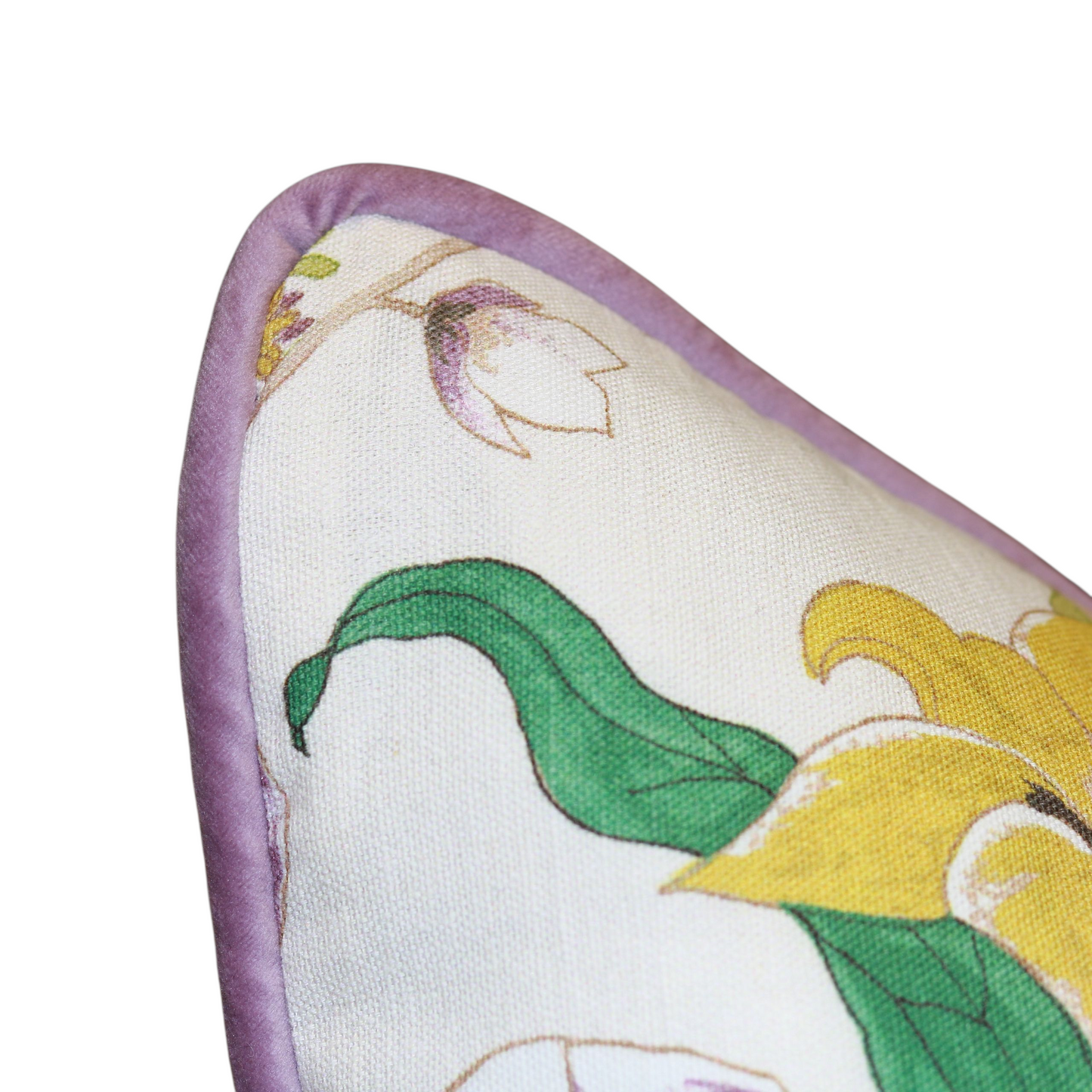 22" Lilac Flower Pillow