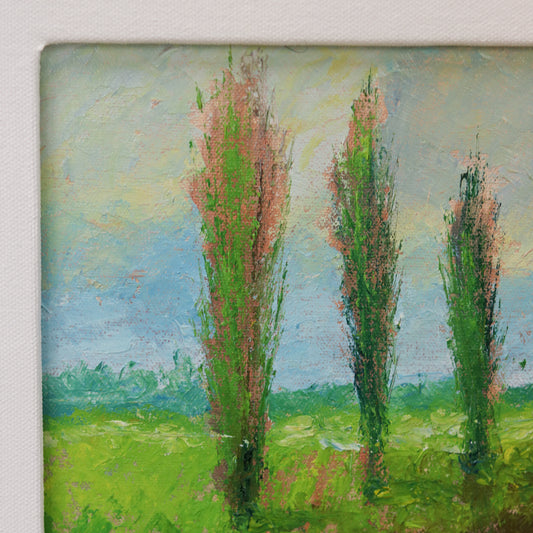 "Winter Marsh" Painting by John Hegstrom