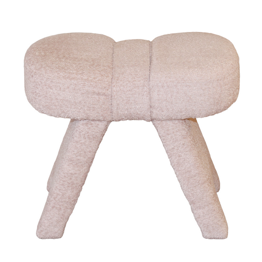 Pink Bow Shaped Stool