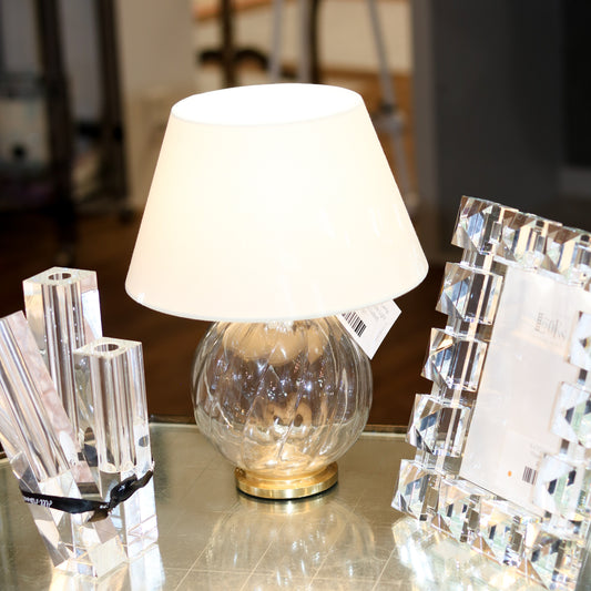 Talia Cordless Accent Lamp in Clear Glass