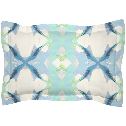 Jasmine Blue King Sham