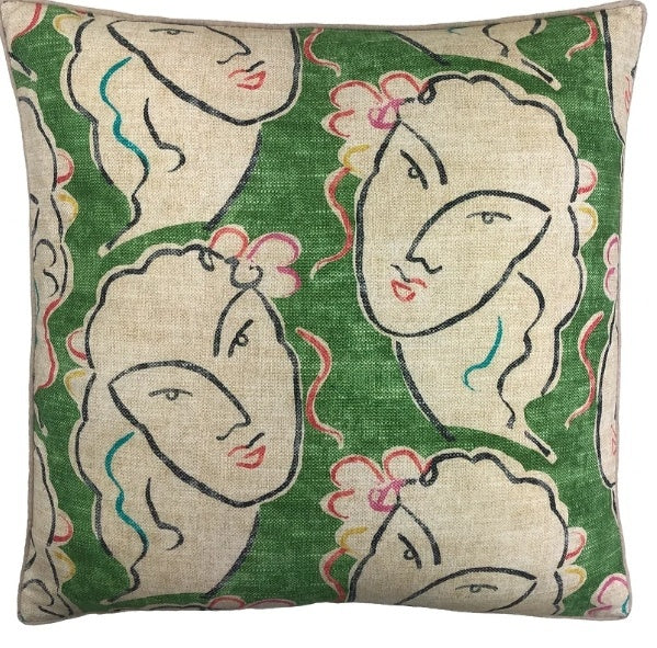 Mojito Face Pillow - 24" x 48"
